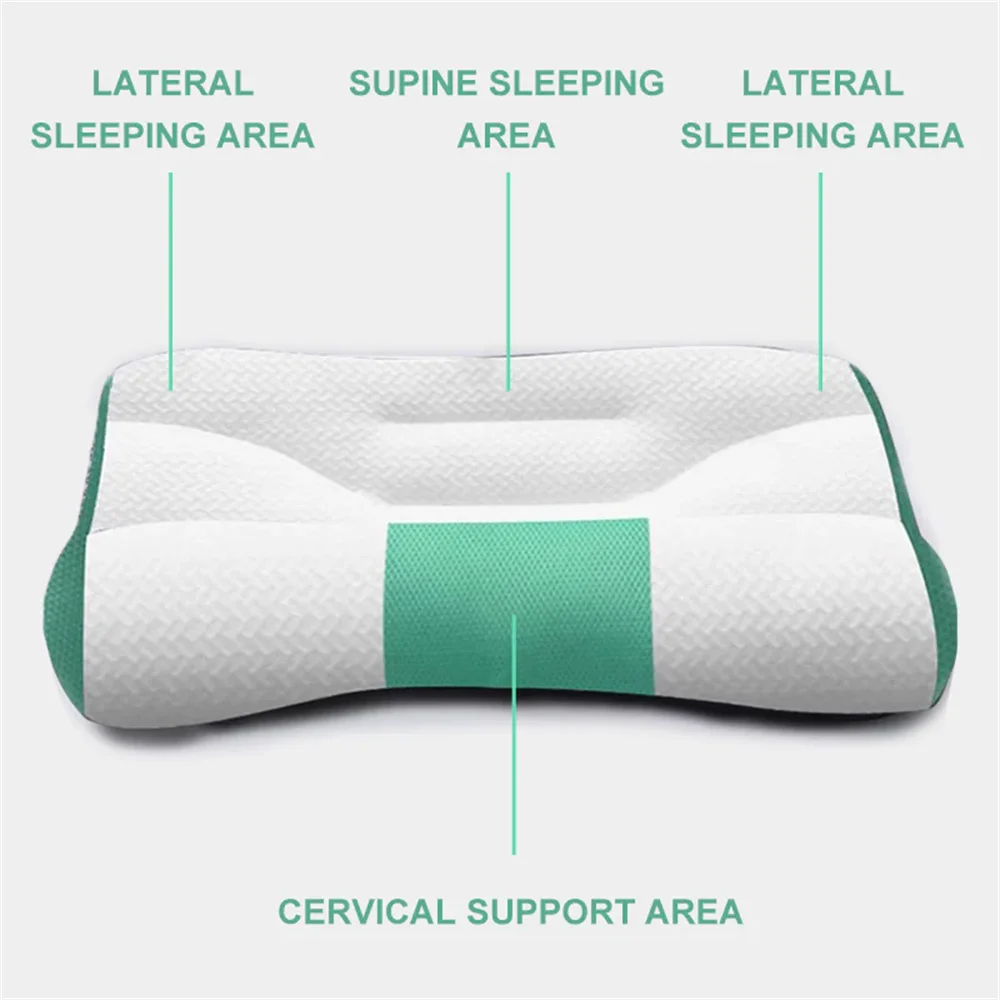 Cervical Memory Foam Pillow – Ergonomic Goose Down Neck Support Pillow