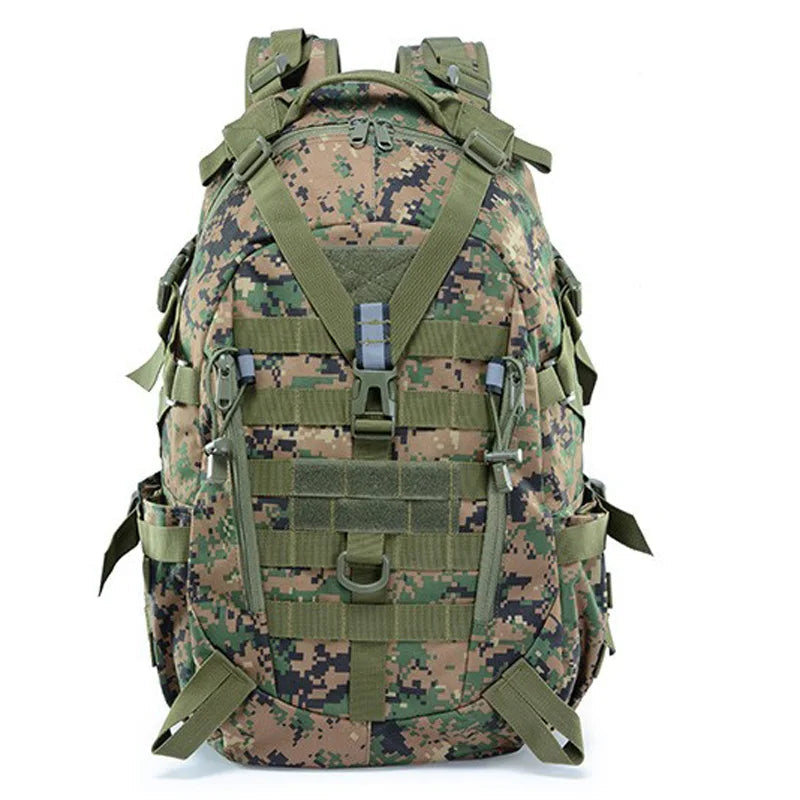 40L Tactical Camping Backpack – MOLLE Outdoor Travel & Hiking Rucksack Dealprice.co.uk