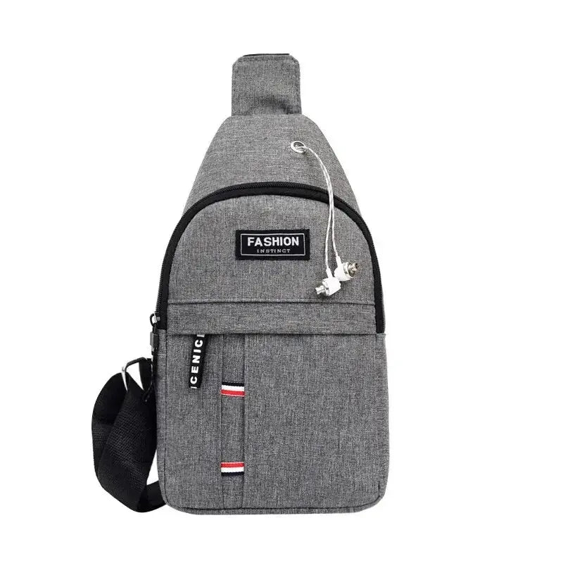 Men's Waterproof Fanny Pack – Large Capacity Waist Bag for Travel Dealprice.co.uk