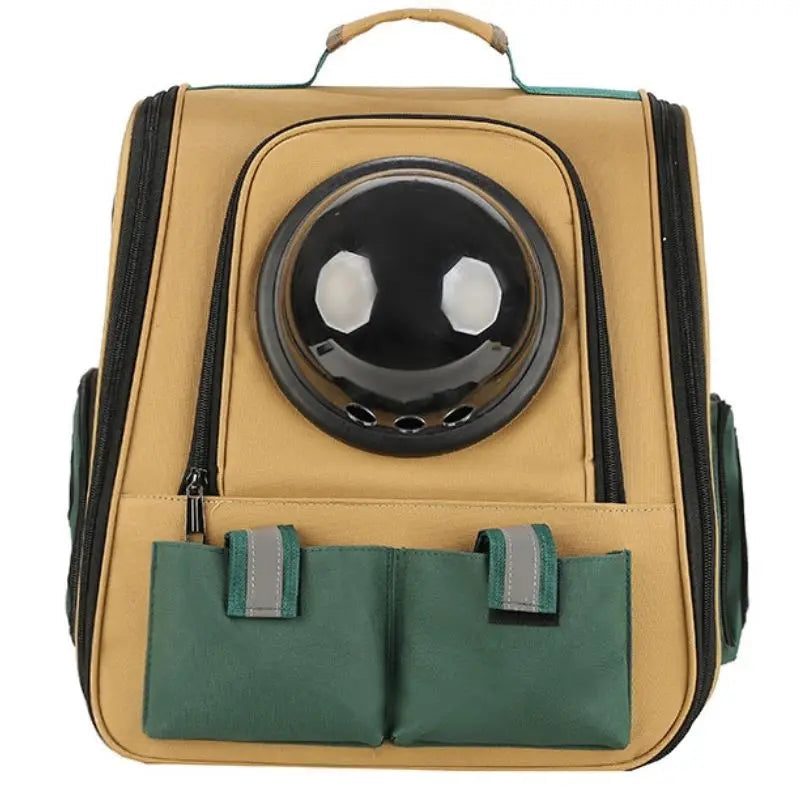 Foldable Astronaut Pet Carrier – Stylish Travel Bag for Cats & Small Dogs Dealprice.co.uk
