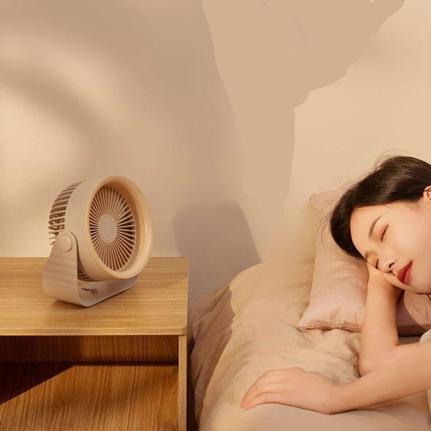 Portable Wall Mounted Fan – Dual Purpose Wireless Table Fan with USB Charging