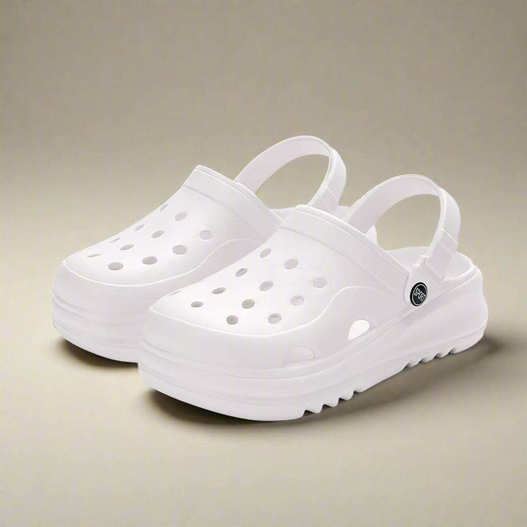Platform Clogs for Women – Thick Bottom EVA Beach Slippers Non-Slip Summer Sandals