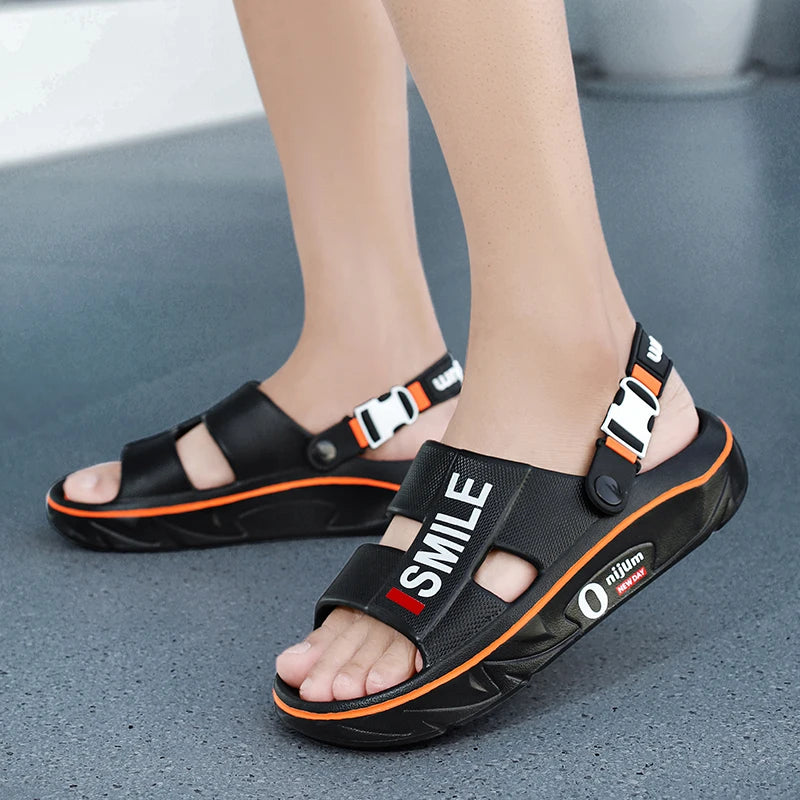 Men’s Comfortable Massage Sandals – EVA Foam Slides Summer Slippers
