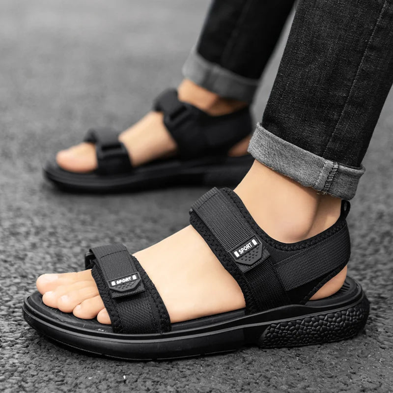 Men’s Summer Sandals – Adjustable Lightweight Sport Style Non-Slip Outdoor Shoes
