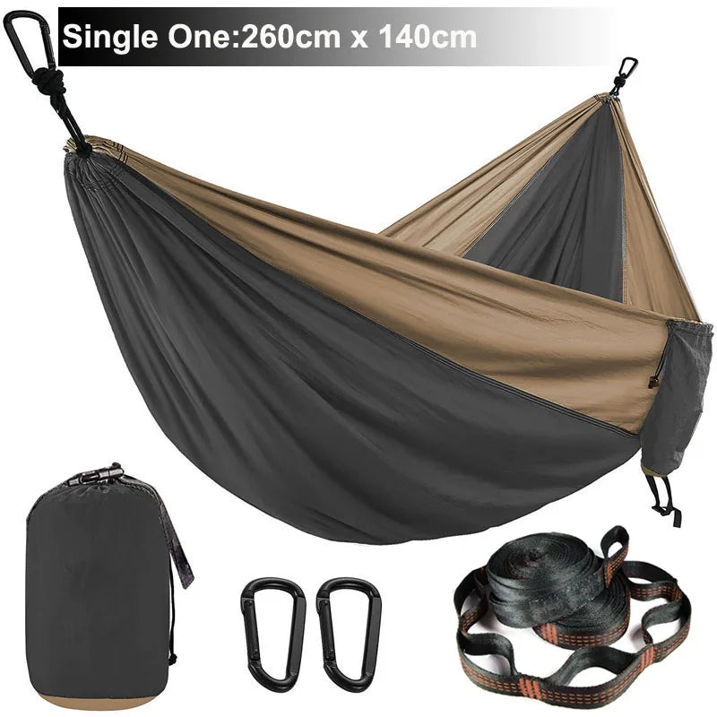 Parachute Camping Hammock – Lightweight, Durable & Double/Single Dealprice.co.uk