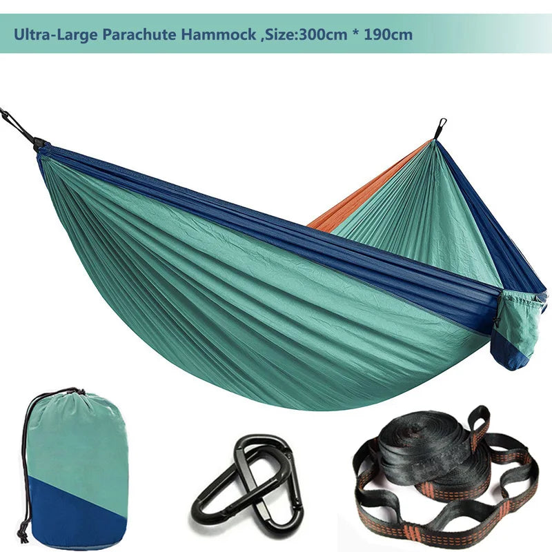 Parachute Camping Hammock – Lightweight, Durable & Double/Single Dealprice.co.uk