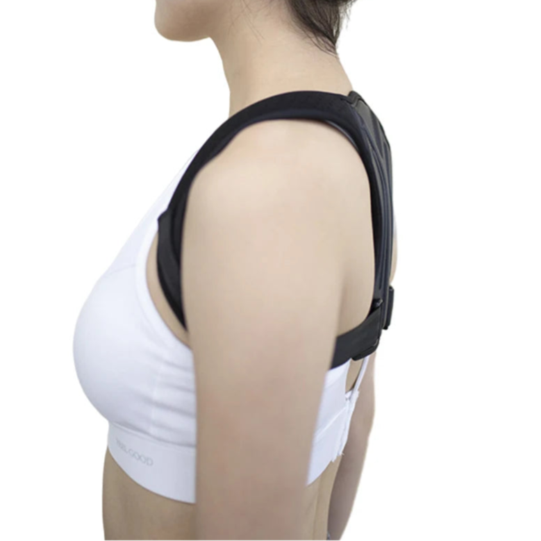 Adjustable Back & Shoulder Support Strap Breathable Triple-Layer Comfort