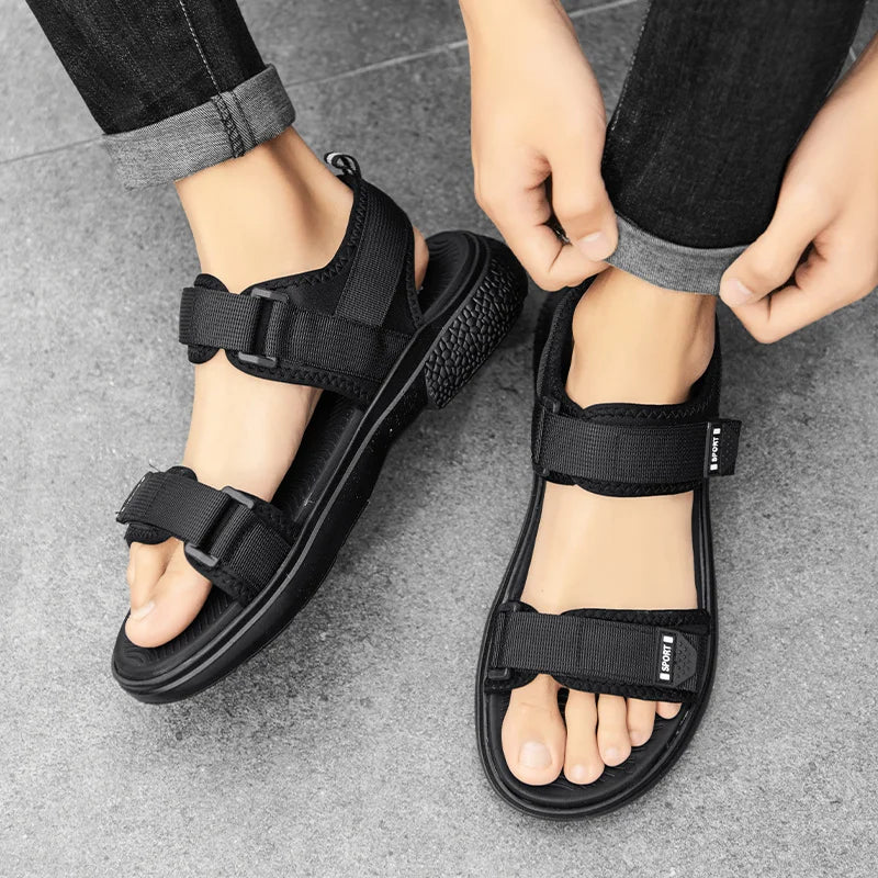 Men’s Summer Sandals – Adjustable Lightweight Sport Style Non-Slip Outdoor Shoes