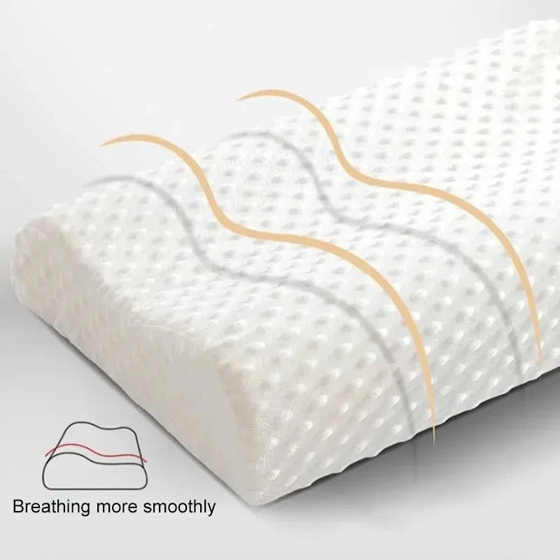 Orthopaedic Memory Foam Pillow – Pillow for Neck Pain and All Sleep Positions