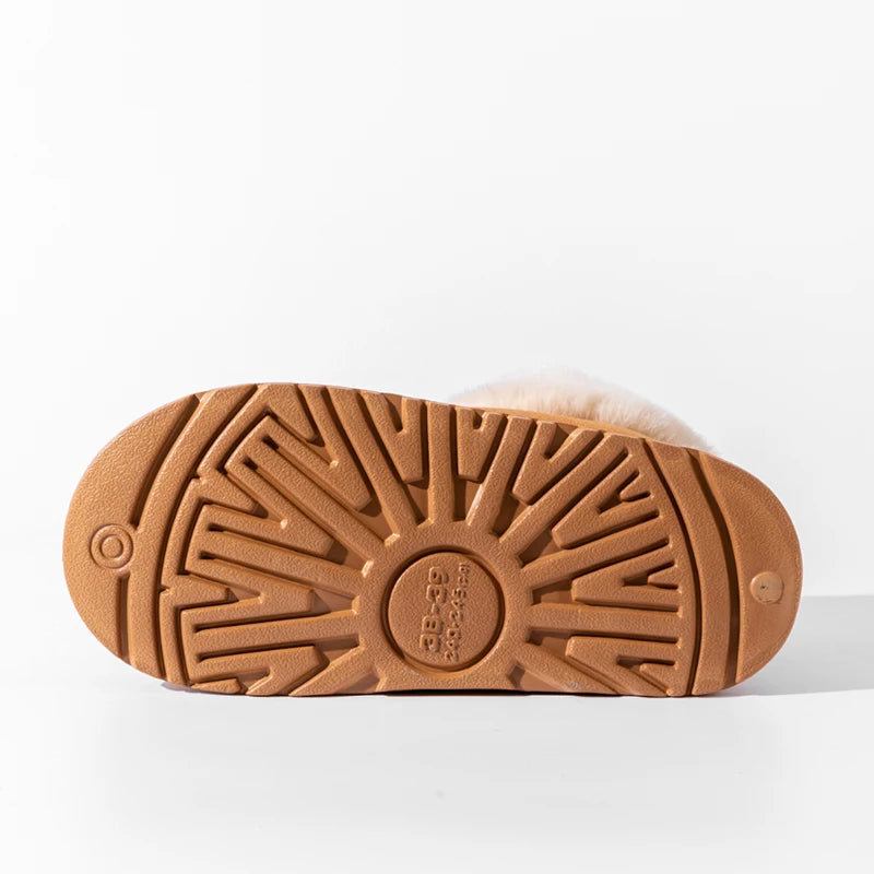 Women's Winter Faux Suede Slippers – Ultra Warm & Anti-Slip