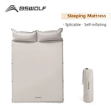 Double Inflatable Camping Mattress – Self-Inflating, Extra-Wide & Joinable Mat