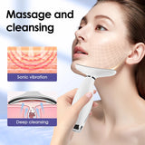 7-Colour LED Neck & Face Lifting Massager – Skin Tightening & Wrinkle Remover