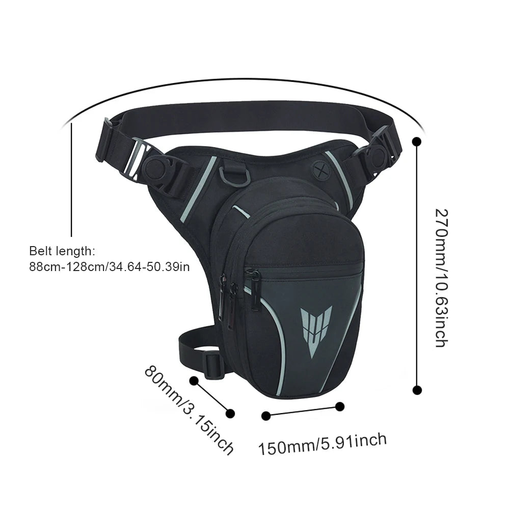Drop Leg Bag – Waterproof Hip Bum Thigh Pack for Riding & Travel