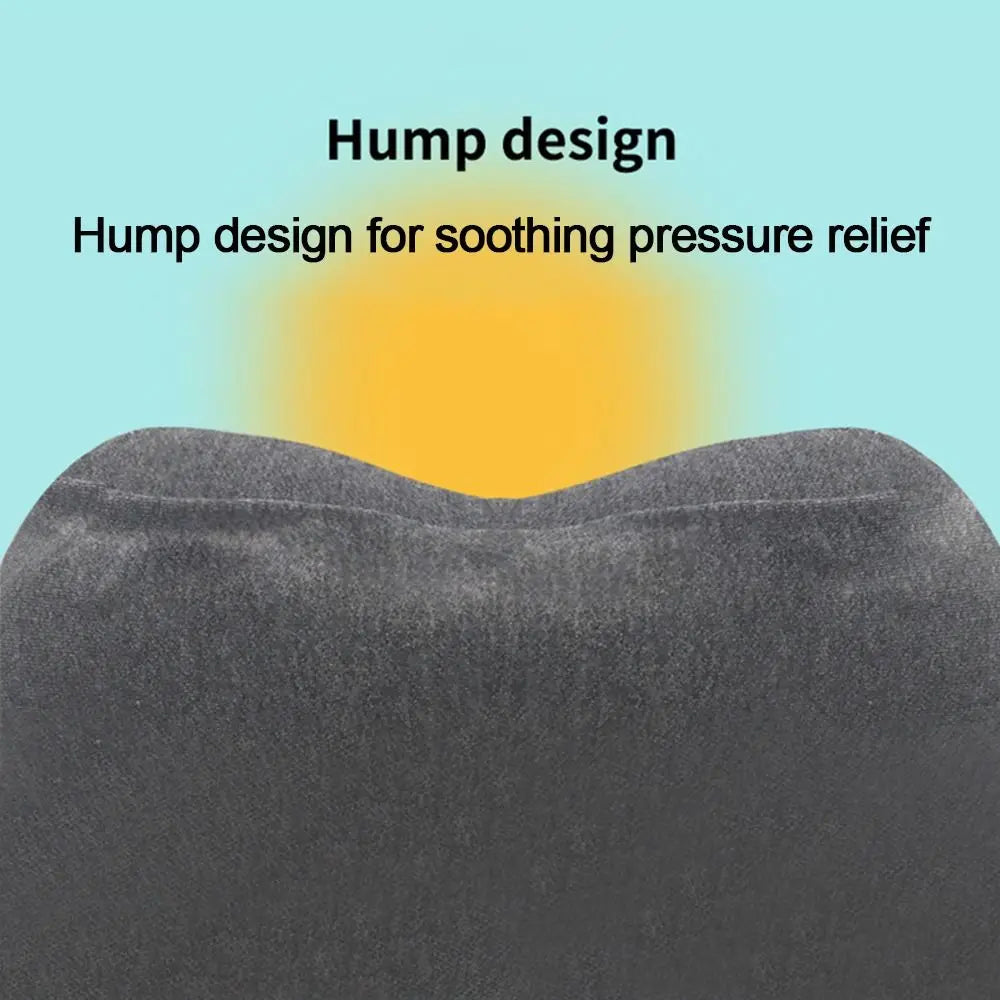 Hooded U-Shaped Travel Pillow – Memory Foam Neck Support for Sleep, Flights & Office