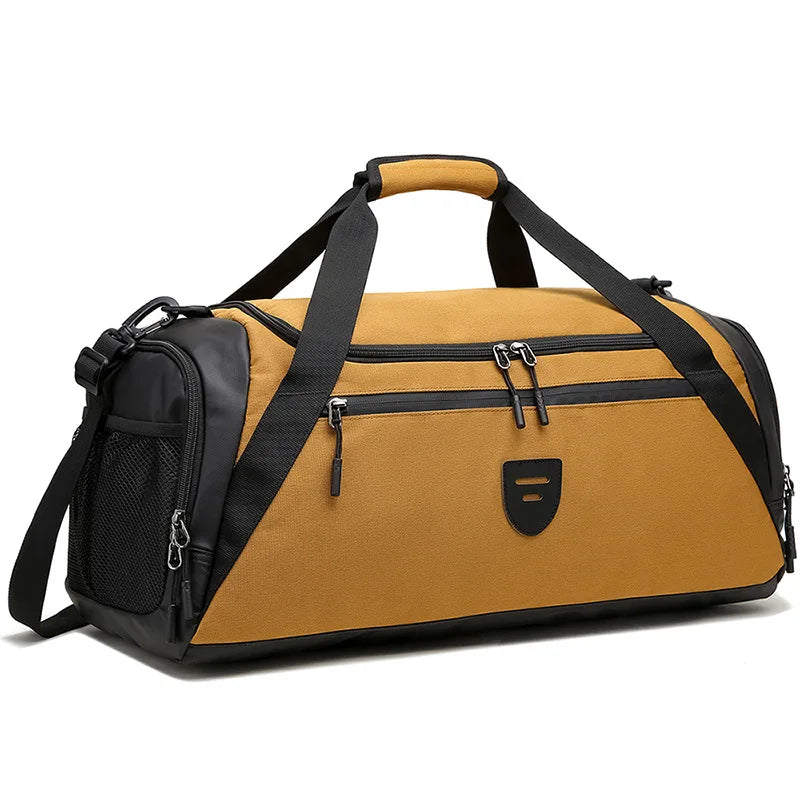 Gym Bag Dry Wet Separate Duffel Bag with Shoe Compartment