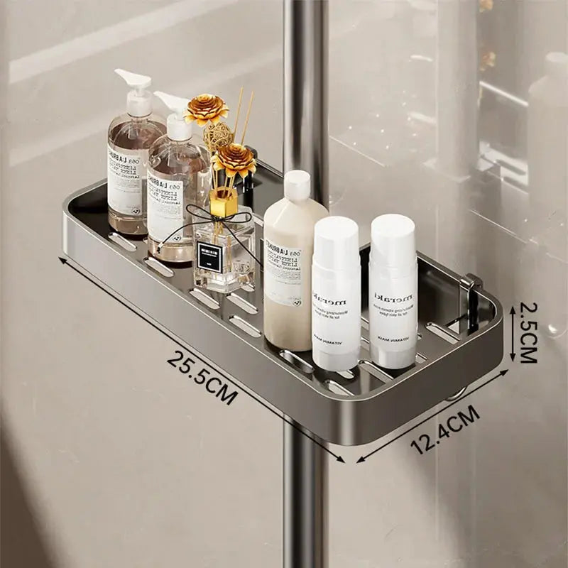 Removable No-Drill Shower Shelf – Sleek & Functional Storage Solution Dealprice.co.uk