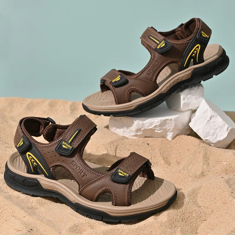 Men’s Summer Sandals – Lightweight Outdoor Beach Sneakers (2025 Casual Comfort)