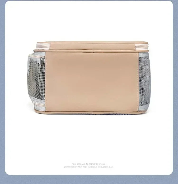PU Leather Transparent Pet Carrier Backpack – Breathable Travel Bag for Cats & Small Dogs Dealprice.co.uk