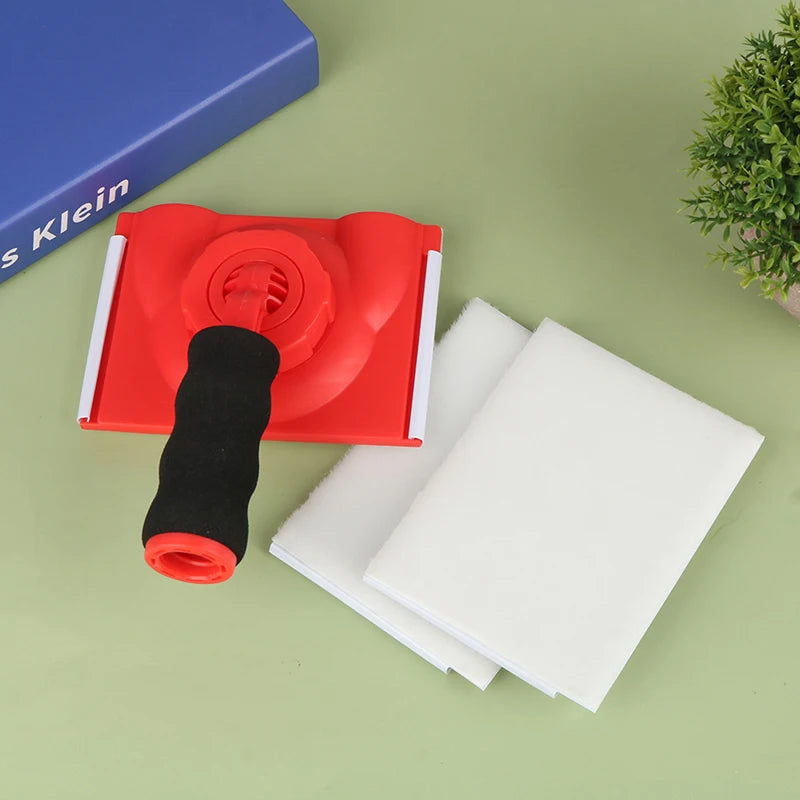 Latex Paint Edger Brush – Wall & Corner Trim Tool with Handle for Precise Painting
