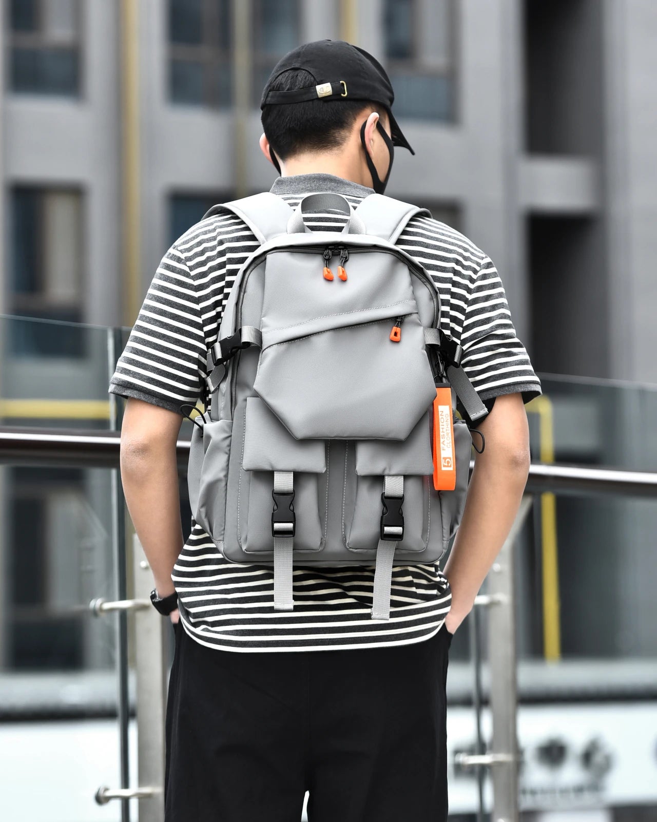 Luxury Men's Waterproof Laptop Backpack – High-Capacity Travel & School Bag Dealprice.co.uk