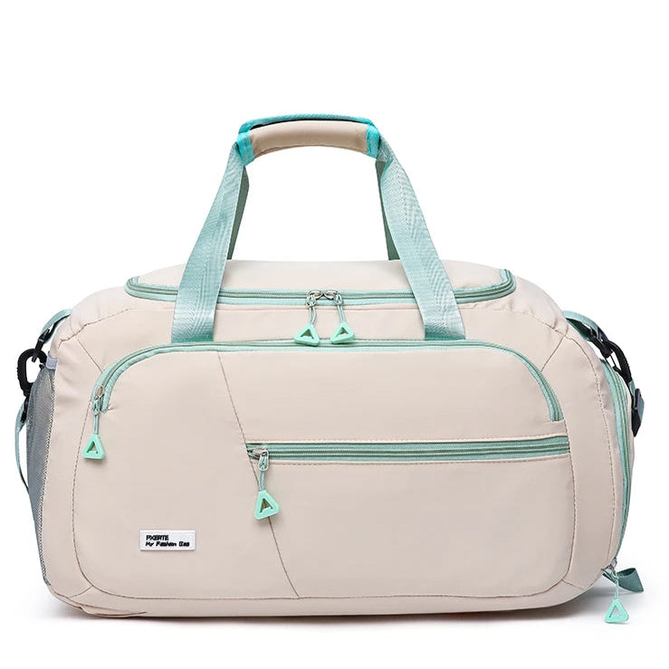 Women’s Large Oxford Travel Tote – Waterproof Gym & Weekend Shoulder Bag