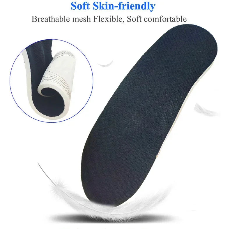 Orthotic Arch Support Insoles – Flatfoot Relief & Pressure Cushioning for Daily Wear