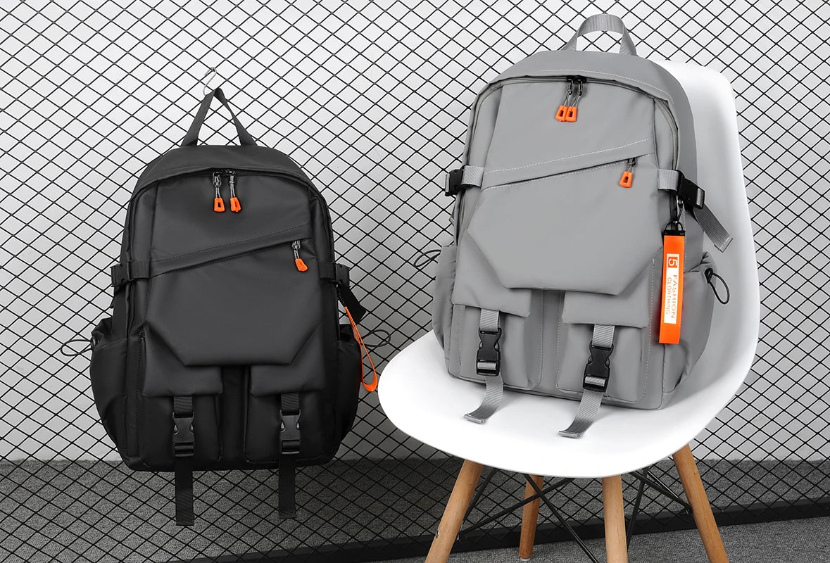Luxury Men's Waterproof Laptop Backpack – High-Capacity Travel & School Bag Dealprice.co.uk