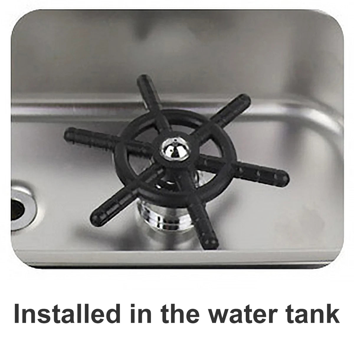 Automatic Glass Rinser for Kitchen Sink – Stainless Steel Bottle & Cup Washer