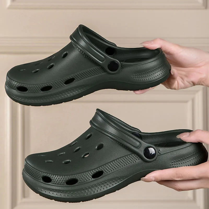 Summer Clogs for Men & Women – Lightweight Slip-On Garden Outdoor Slippers