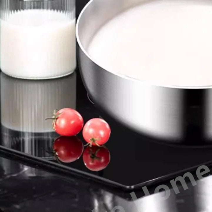 316 Stainless Steel Deep Frying Pan – Uncoated Non-Stick Wok