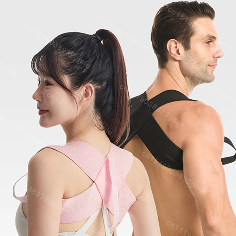 Adjustable Shoulder, Back Posture Corrector Belt – Lightweight Brace for Daily Wear