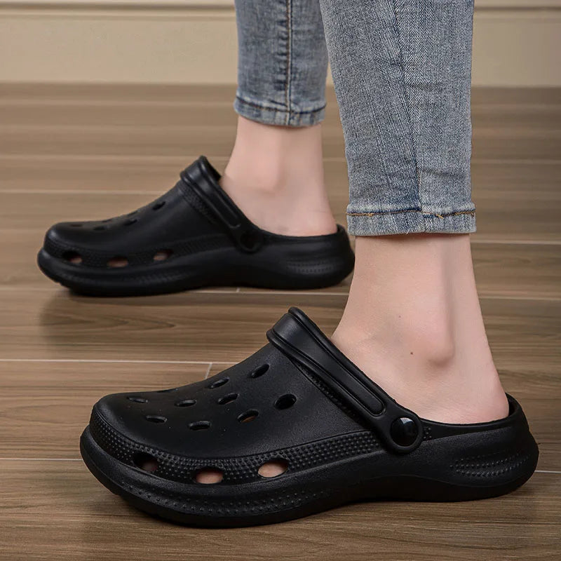 Summer Clogs for Men & Women – Lightweight Slip-On Garden Outdoor Slippers