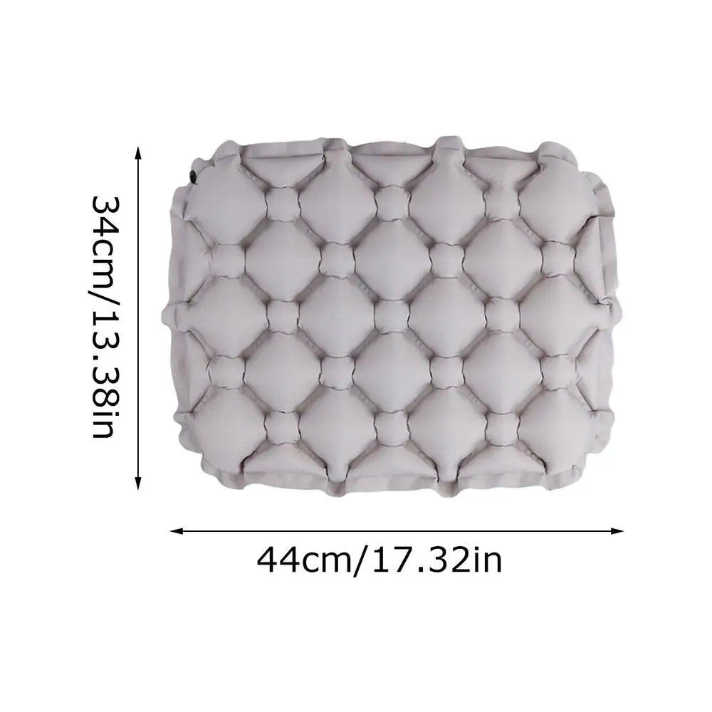 Inflatable Seat Cushion – Lightweight, Moisture-Resistant & Portable Travel Pad