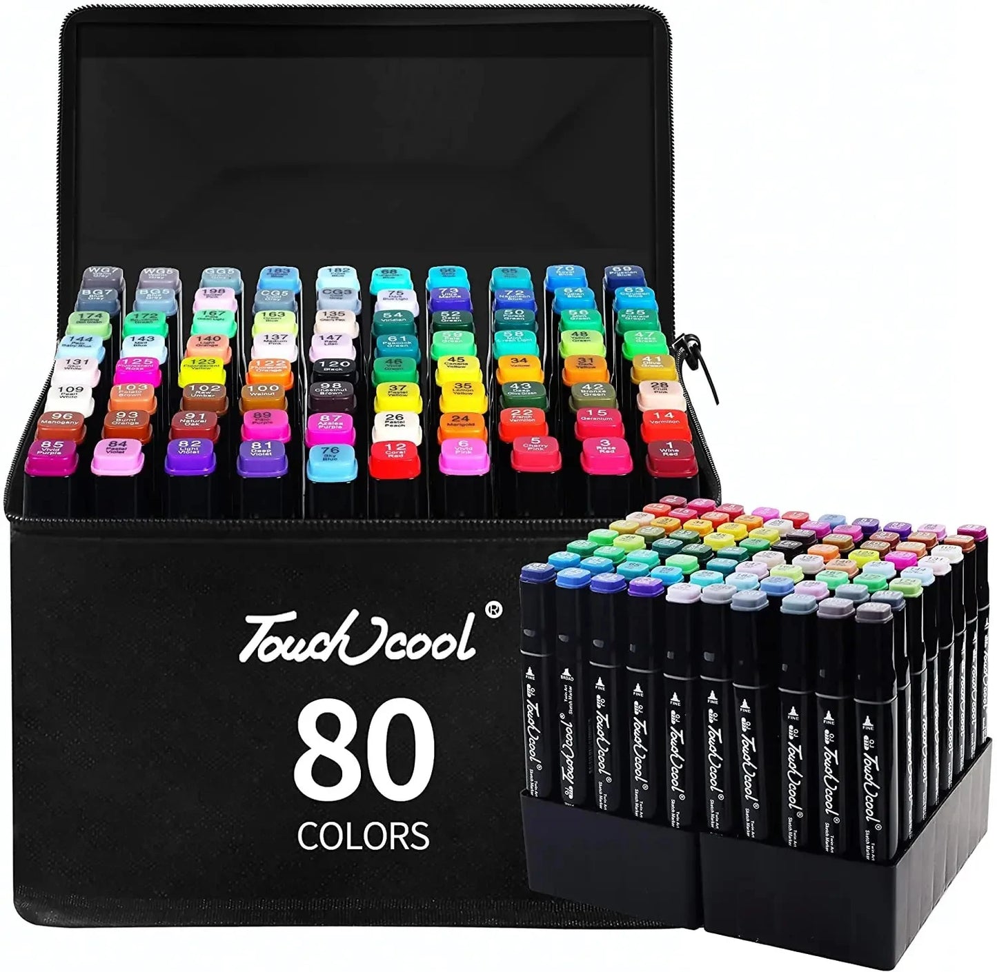 Double-Headed Art Marker Pen Set Drawing, Sketching, Manga, Graffiti, DIY Art