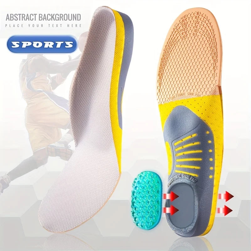 1Pair Orthopaedics Insoles – Arch Support Pads for Flat Feet & Plantar Fasciitis Relief