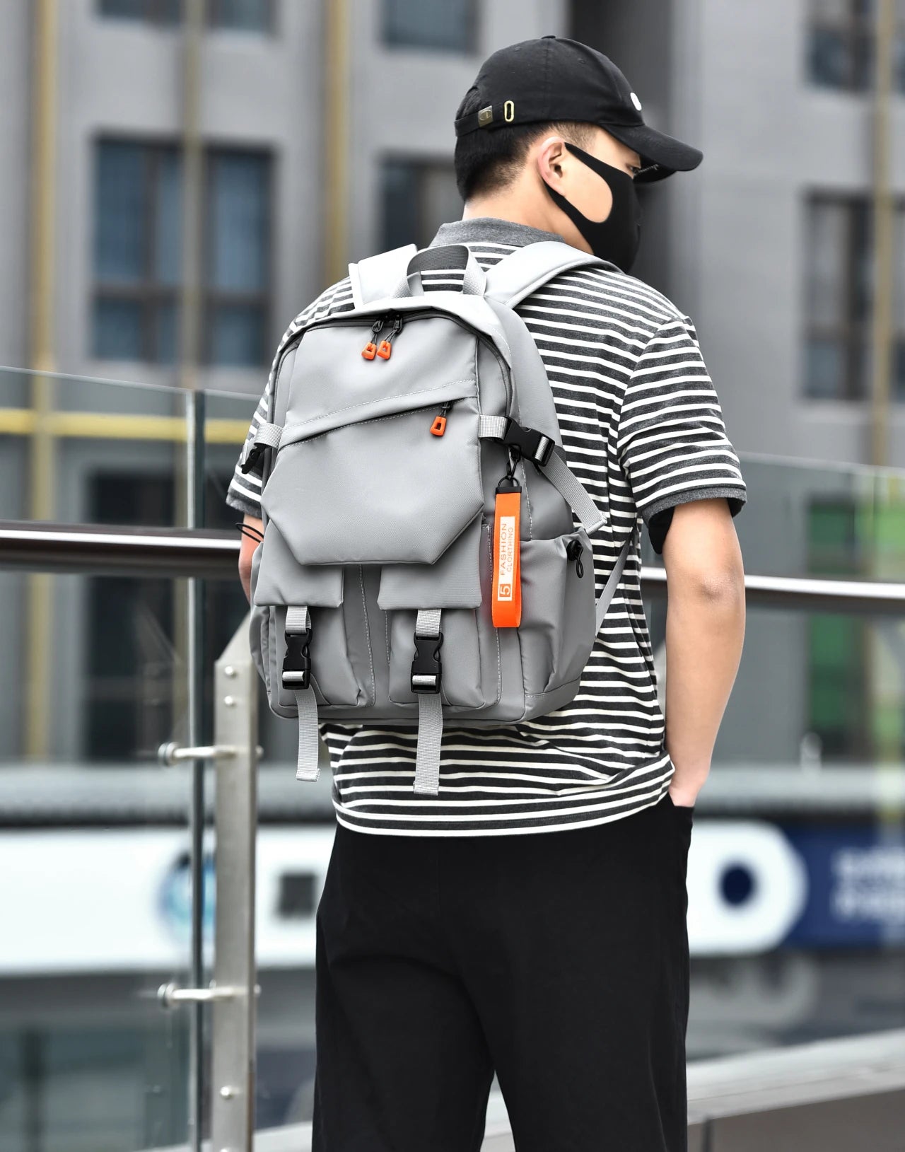 Luxury Men's Waterproof Laptop Backpack – High-Capacity Travel & School Bag Dealprice.co.uk