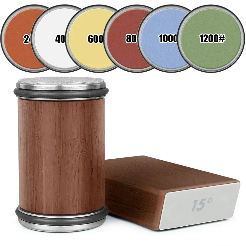 2025 Rolling Knife Sharpener – Precision Angles, Magnetic Base, Ultra-Sharpening