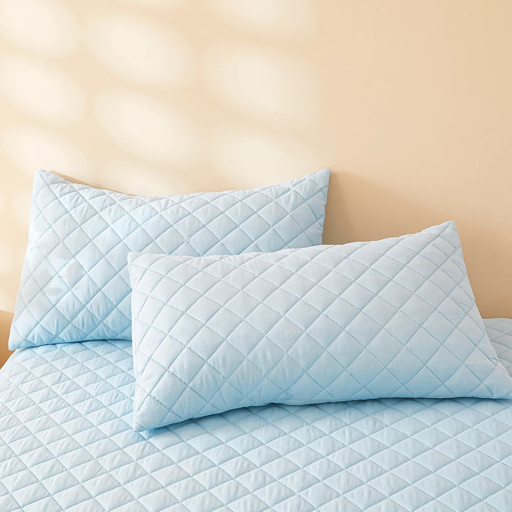2pcs Waterproof Throw Pillowcases – Soft, Breathable, Envelope Style Pillow Covers