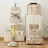 Travel Storage Organizer Set – Packing Cubes for Clothes, Toiletries, Shoes & Dorm Use