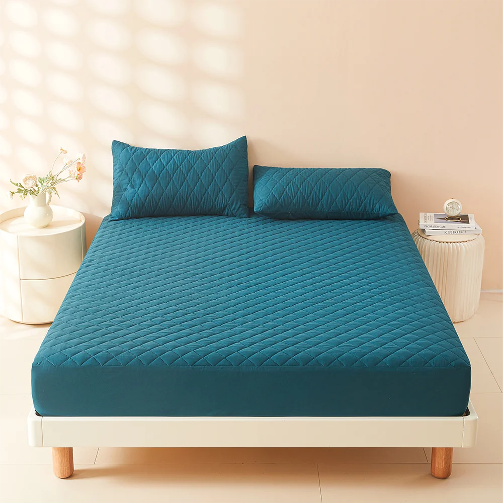 3D Air Fabric Thick Waterproof Mattress Protector – Breathable, Soft & Durable Bed Cover