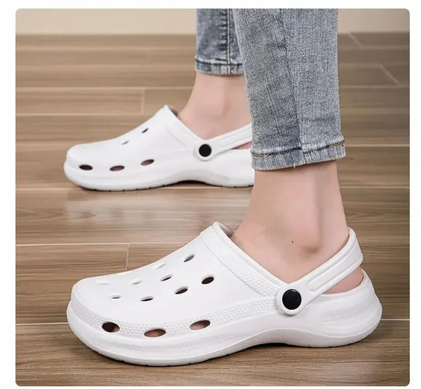 Summer Clogs for Men & Women – Lightweight Slip-On Garden Outdoor Slippers