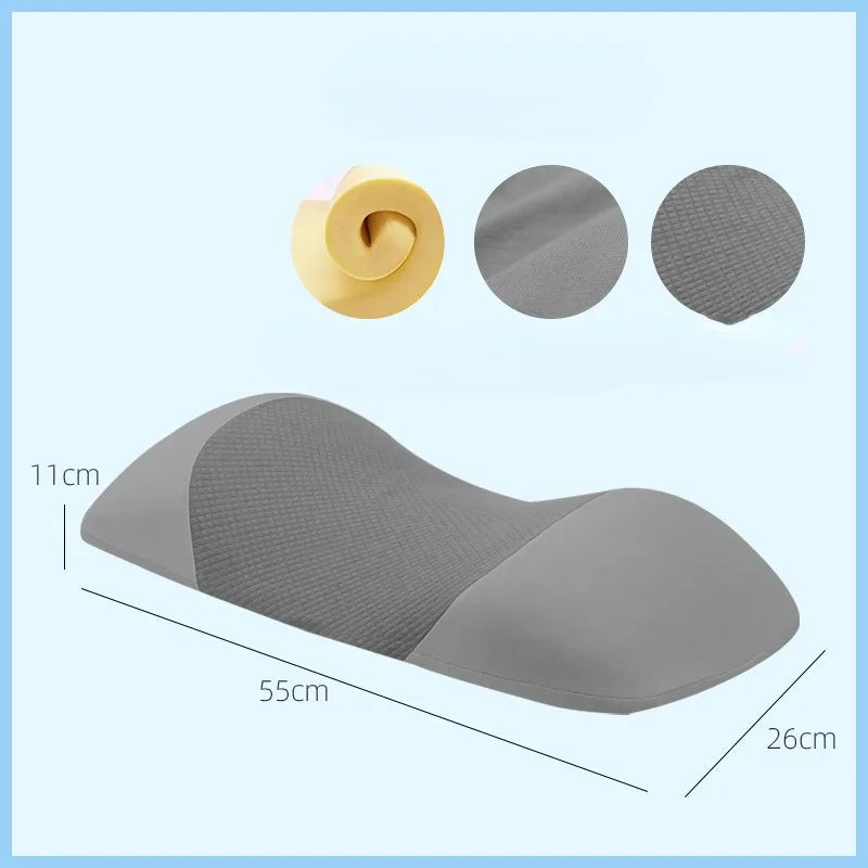 Memory Foam Lumbar Support Pillow – Back & Waist Support for Better Sleep