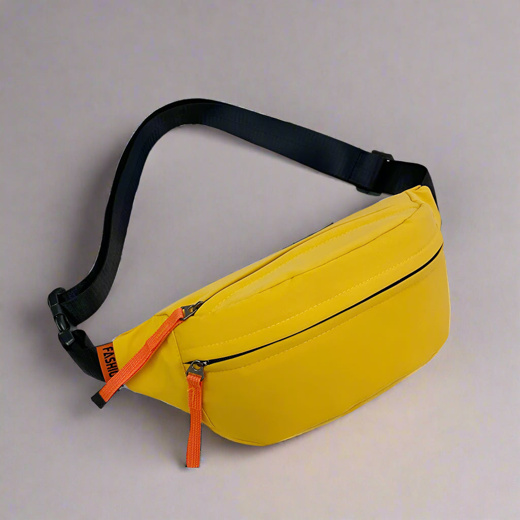 Casual Waterproof Waist Bag – Unisex Belt Pack for Everyday Use