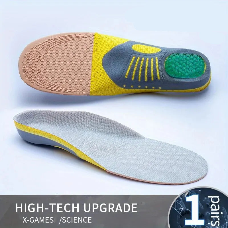 1Pair Orthopaedics Insoles – Arch Support Pads for Flat Feet & Plantar Fasciitis Relief