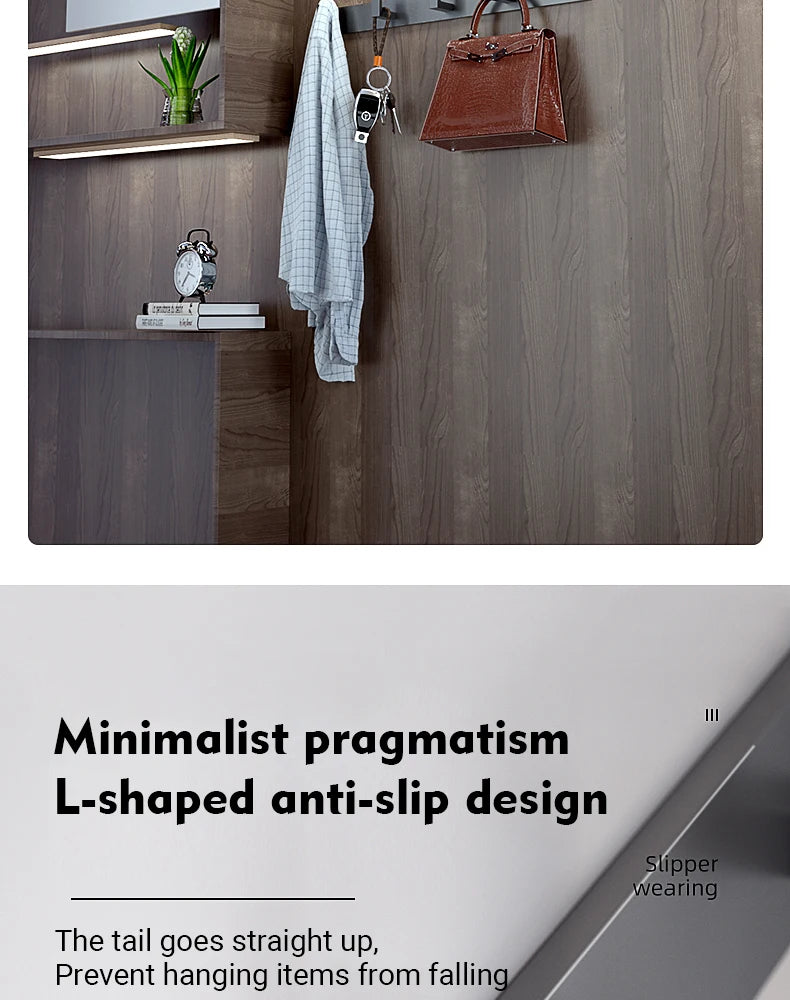 Bathroom Robe Hooks – Wall Mounted Stainless Steel Hook Rack Clothes Hanger