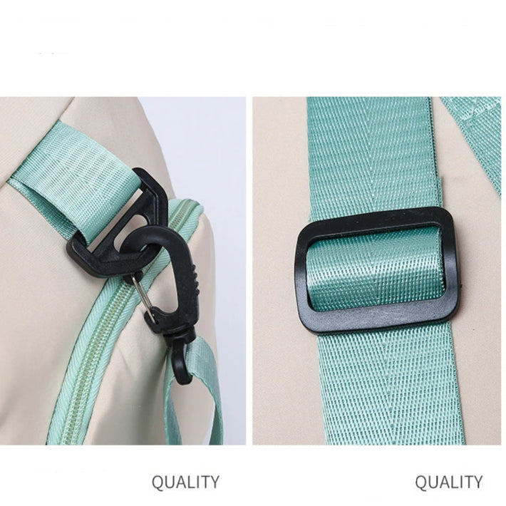 Women’s Large Oxford Travel Tote – Waterproof Gym & Weekend Shoulder Bag