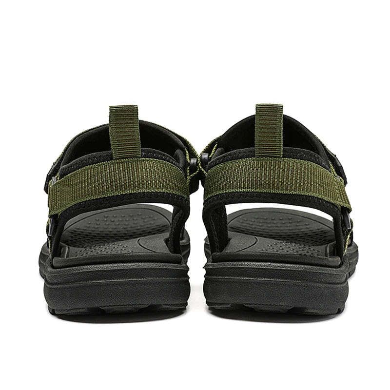 Men’s Casual Comfortable Outdoor Sandals – Hook & Loop Summer Shoes