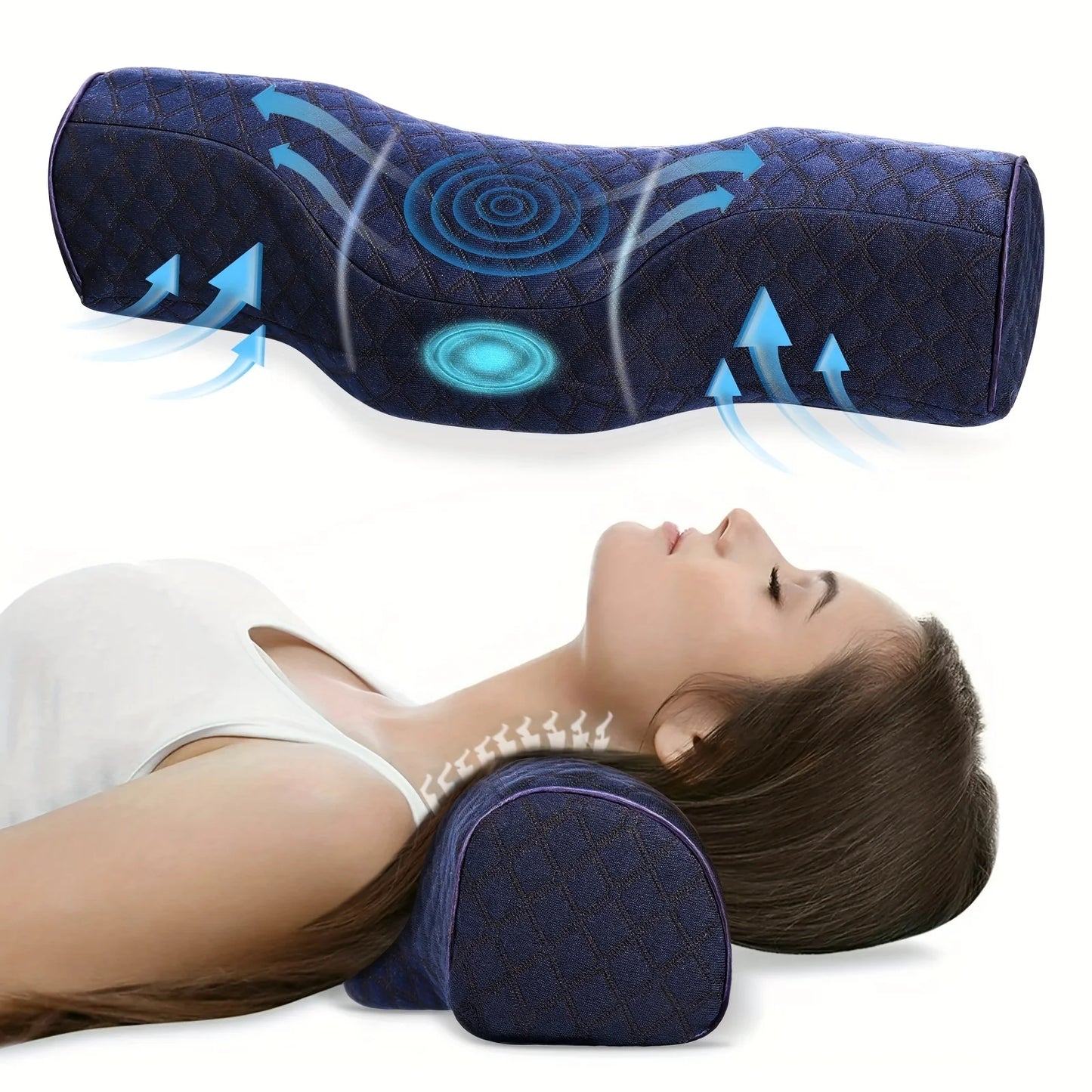 Orthopaedic Neck Pillow – Superior Cervical Support for Better Sleep