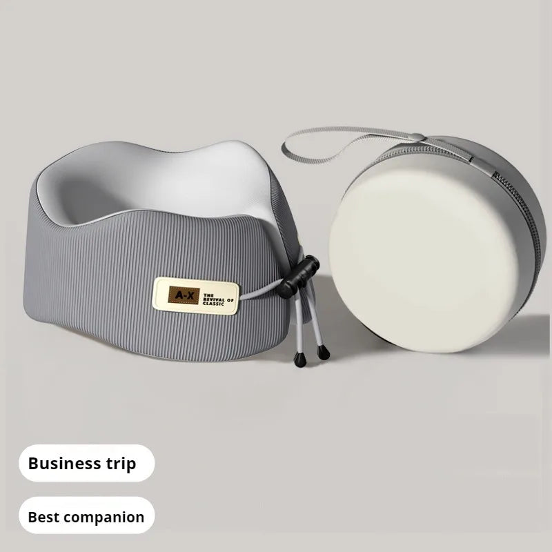 Ergonomic Memory Foam U-Shaped Neck Pillow – Travel, Sleep & Support