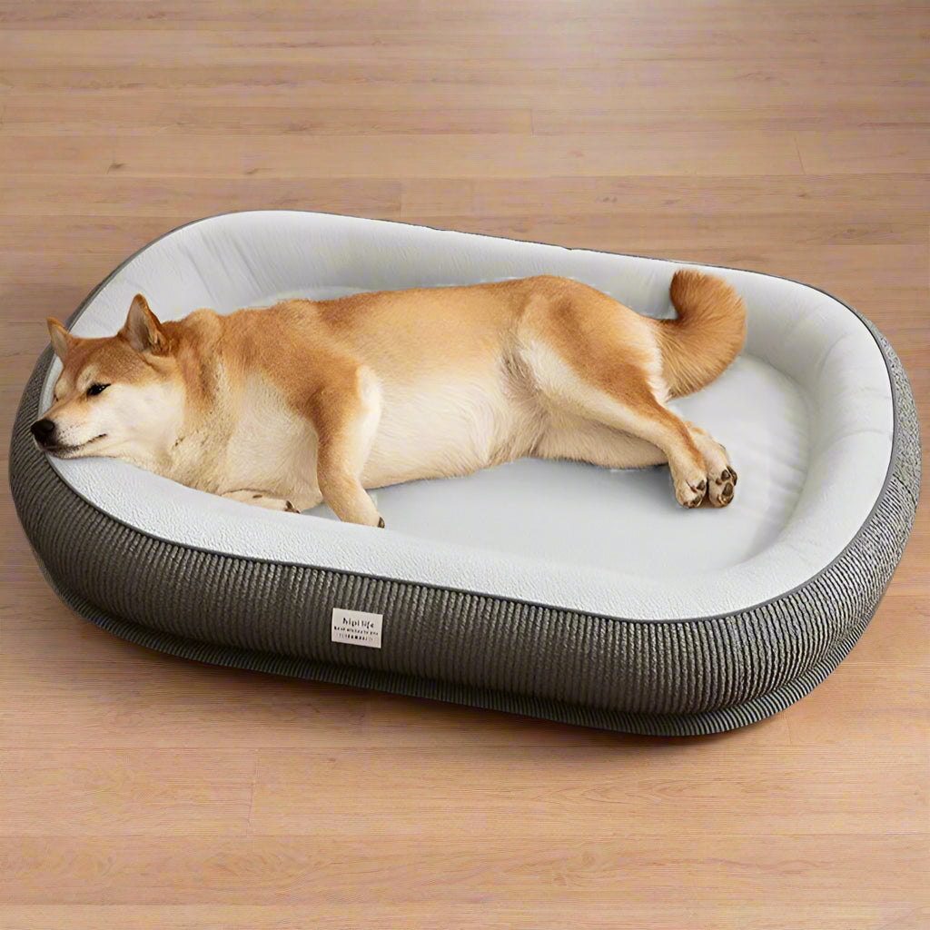Memory Foam Dog Bed – Soft, Warm & Washable Sleeping Mat for Dogs
